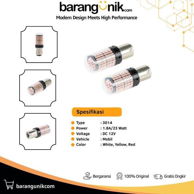 Zenchana_ - Lampu Sein Motor/Mobil Luximos S25 23W Super Terang 2Pcs