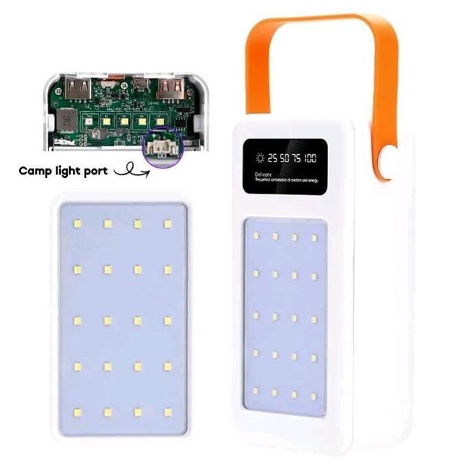 Power Bank Casing Isi Daya Usb Ganda 21X18650 Pengisian Daya Ponsel Qc 3.0 Pd20W Diy Shell 18650 Pem