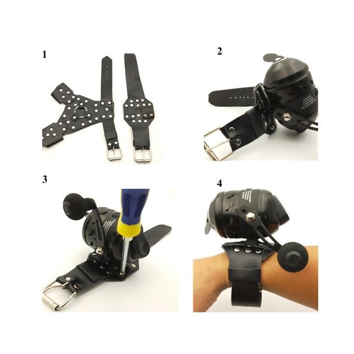 Bogo Plaza - Gelang Tempat Gulungan Reel Ketapel Panah Paser Ikan Bahan Pu - 100% Ori