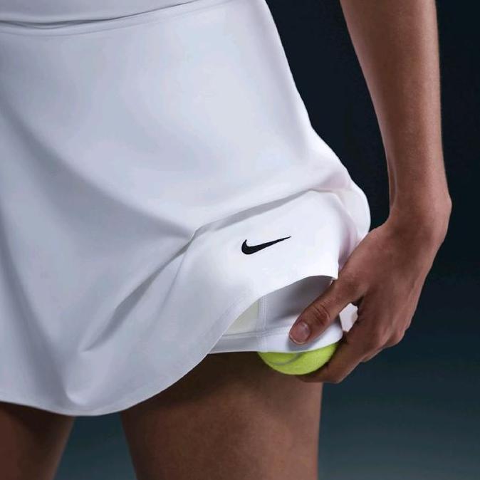 nike womens flouncy skirt tennis rok tenis padel 100% authentic Terlaris
