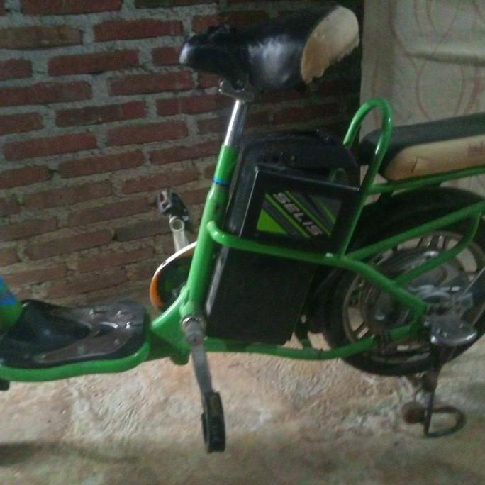 speda listrik Selis bekas minus