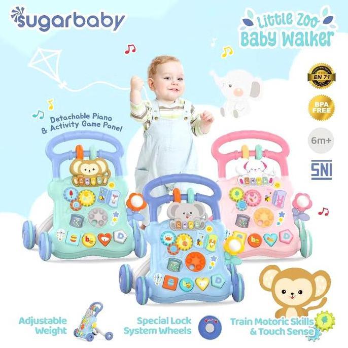 MOMS_ SugarBaby MyCircus Walker Activity Walker Push walker | Sugarbaby Little Zoo / Activity walker