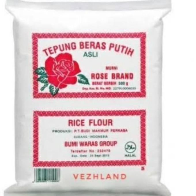Tepung Beras Rose Brand 500Gram 1 Dus 10Kg