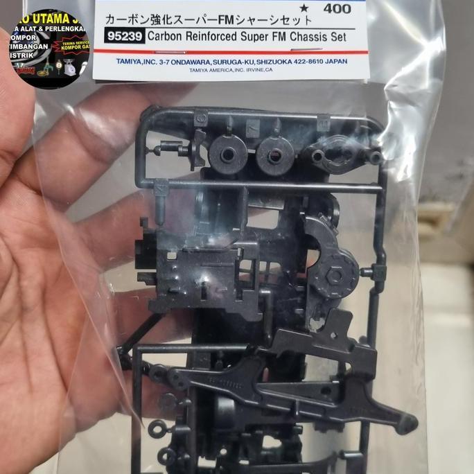 Chassis Sfm Carbon 95239 Set Tamiya / Sasis Super Fm Carbon 94800 / Chasis Sfm Original / Carbon Rei