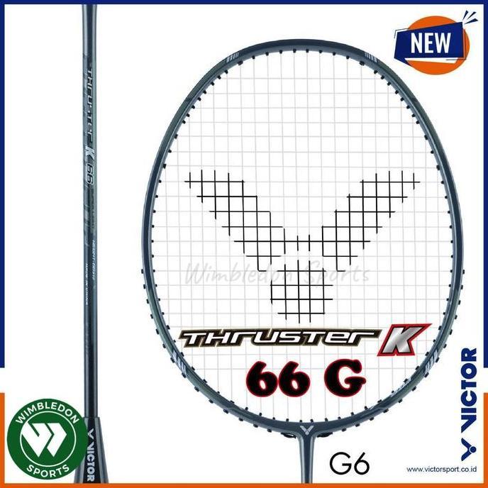 Raket Badminton Victor Thruster K 66 / Raket Victor TK-66 /TK 66 (66g) Terlaris
