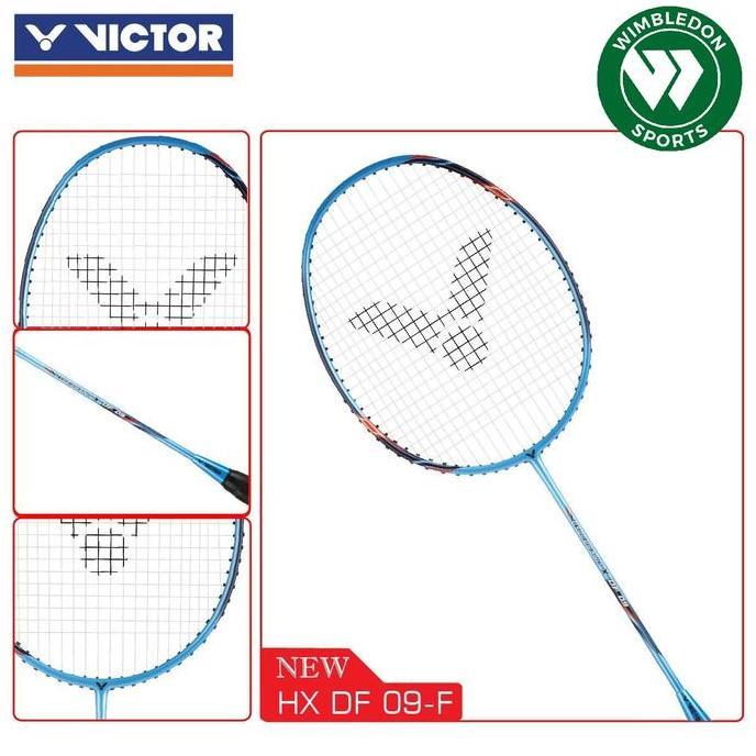 Raket Badminton Victor Hypernano X DF-09 F /Raket Victor HX-09 F/ HX09 Terlaris