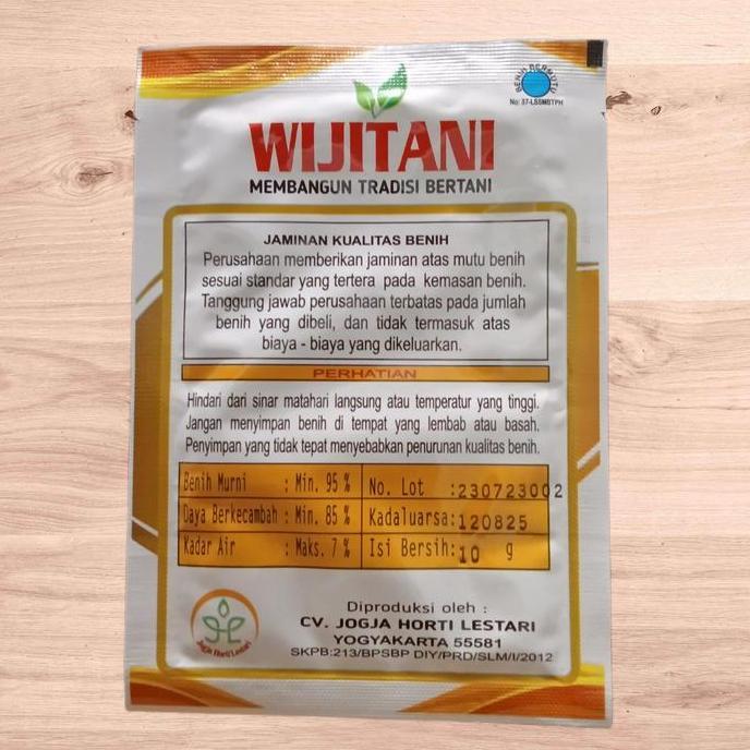 Benih Cabe rawit hijau RENGGANIS 93 wijitani kemasan 10 gram