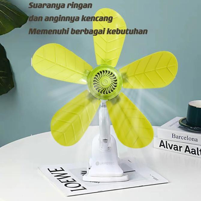Kipas angin  Listrik Jepit 3in1 (meja /jepit/dinding)/Mini Fan Protable Jepit Javotec FC01-480 22w d