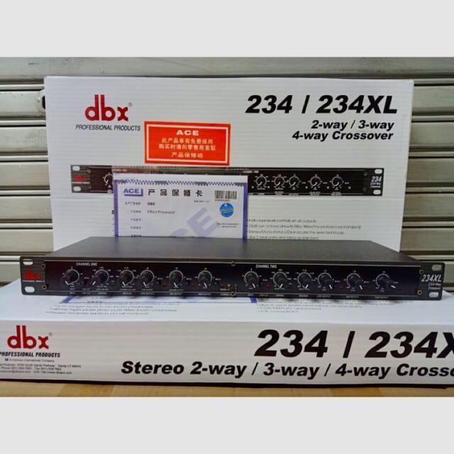 Crossover Dbx 234Xl / 234 Xl Original Dan Terpercaya
