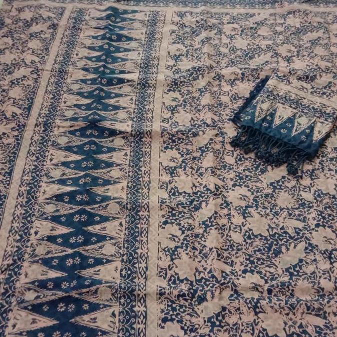 KAIN BATIK CIREBON TRUSMI BATIK FARIZA DOBY CAP TULIS SARUNG SELENDANG