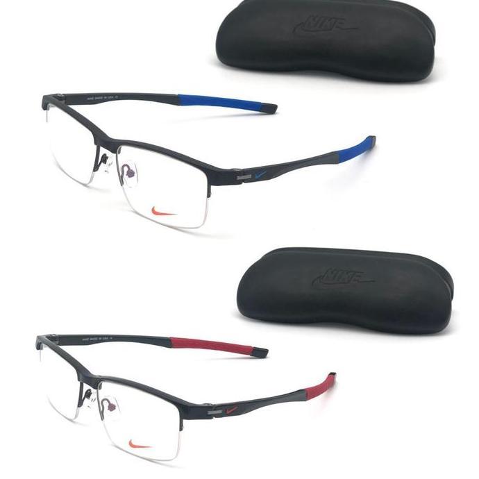 Frame Kacamata Pria Nike 4286 Half Sport Lentur Ringan High Quality Terlaris