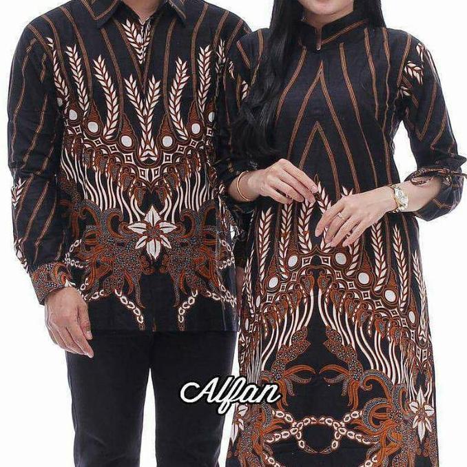 BAJU BATIK COUPLE/SARIMBIT AYAH IBU/ BAJU PASANGAN PAPA MAMA TUNIK
