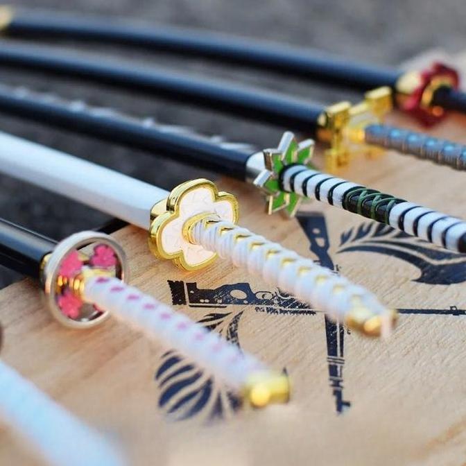 26Cm Katana Cosplay Demon Slayer Nichirin Tanjiro Kimetsu No Yaiba Cosplay Pedang Pedangan Demon Sla