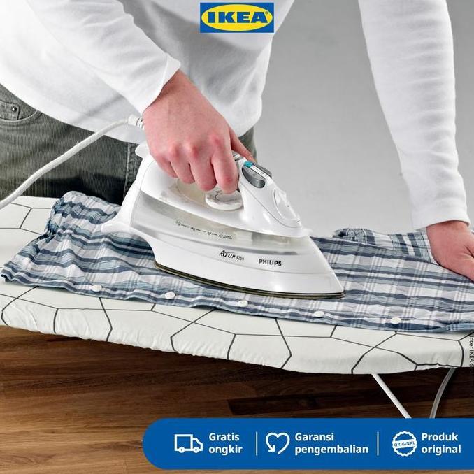 IKEA JALL Meja Setrika 73x32cm Lipat Baja