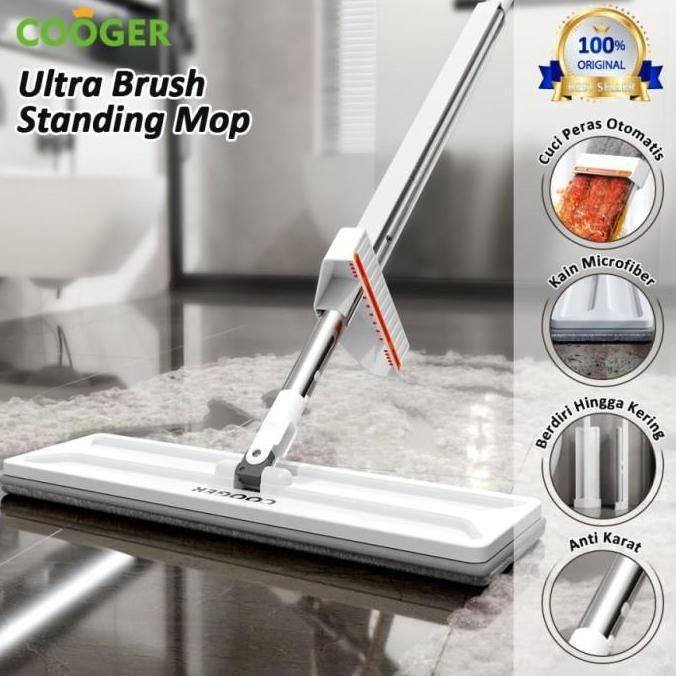 Cooger Alat Pel Lantai Standing Microfiber