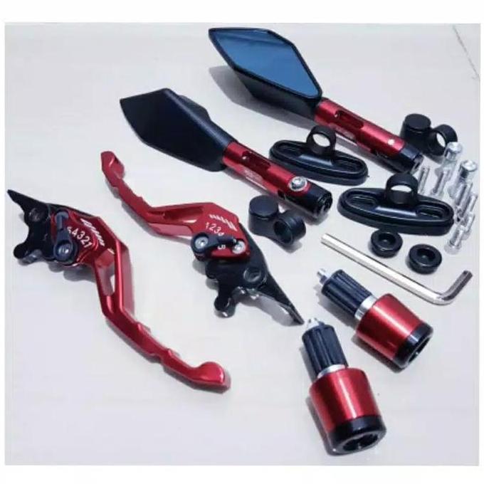 Kaca Spion Tomok Variasi Aksesoris Motor Aerox 155/Nmax/Lexi/Freego