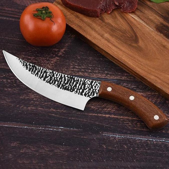 pisau dapur set Pisau Daging gagang golok pisau super tajam baja asli Damaskus Baja Chef Potong Tula