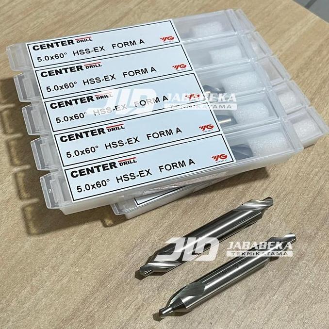 Sale Yg1 - Center Drill 5.0X60 Hssco8 Tools Champer Center Drill 5.0X60 Hssco8 Merk Yg1