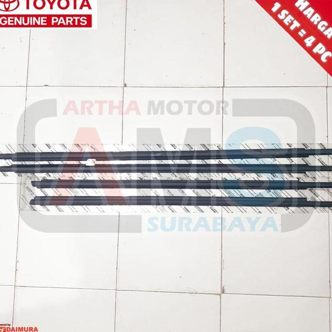 Karet pelipit list lis kaca wheater Strip mobil Innova / Grand Innova
