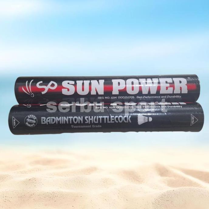 Shuttlecock Cock Badminton Bulutangkis SUN POWER SUNPOWER Ori