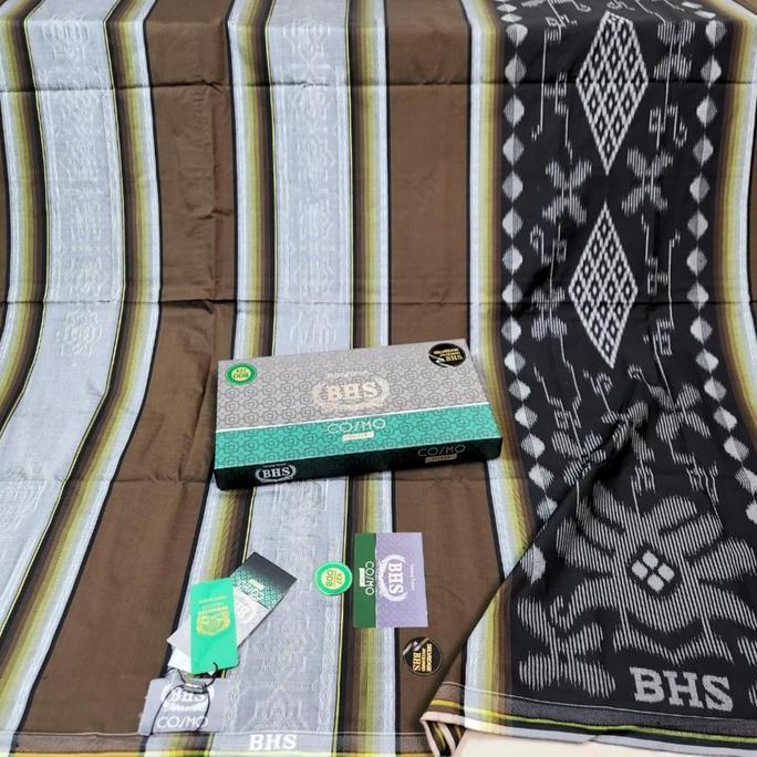 Terjangkau Sarung Bhs Cosmo Silver (Best Seller) Berbahan Viscose Blend Dengan Karakteristik Dingin 