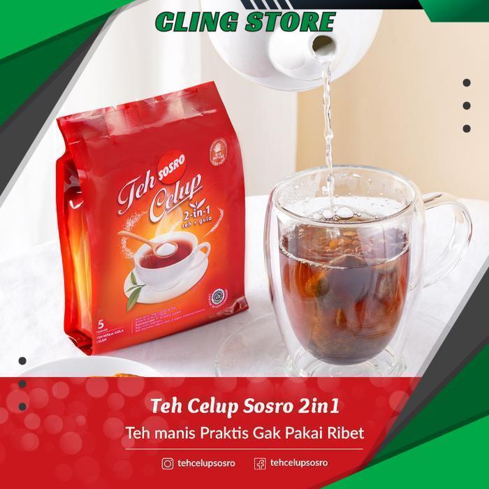 [PROMO] TEH CELUP SOSRO 2 IN 1 BEBAS ONGKIR