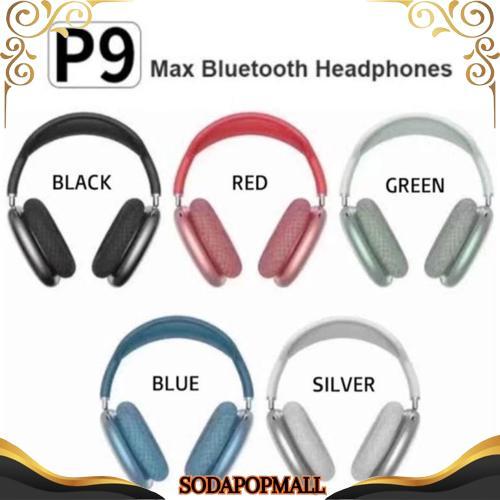 Gradeori P9 Headset Bluetooth P9 Macaron Headset Classy Headset Wireless