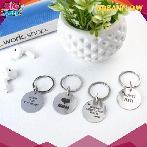 Promo Gantungan Kunci Custom Nama / Tag Nama Kucing Anjing