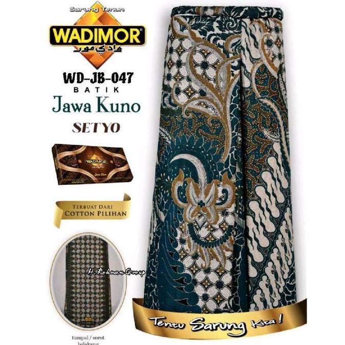 Terjangkau Sarung Batik Wadimor Motif Terbaru 2025 Nyaman - Alat Sholat - Muslim