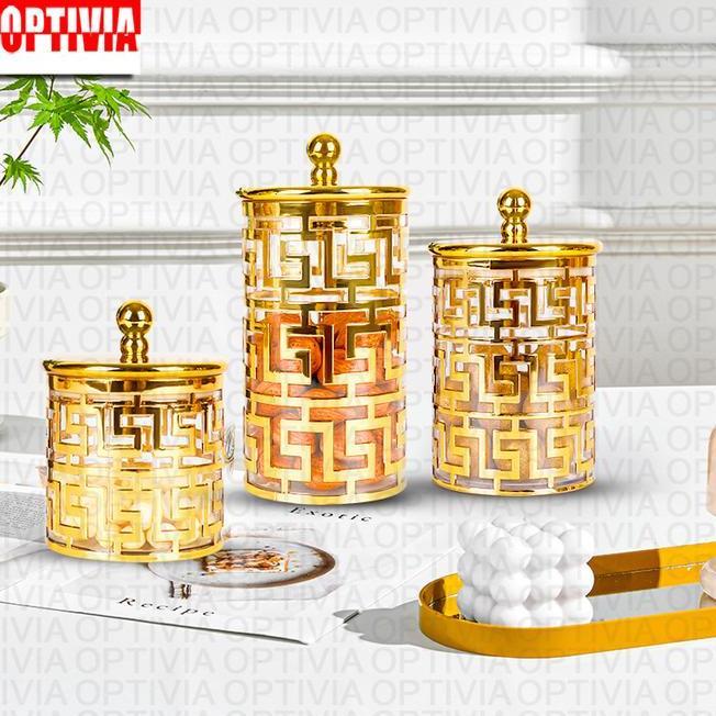 Optivia Toples Makanan Serbaguna Toples Akrilik Kedap Udara Toples Estetik Toples Kedap Udara Toples