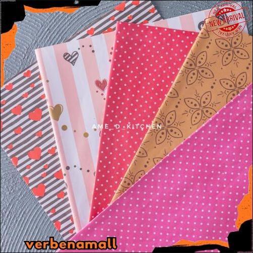 Terlaris Tambahan Packing Kertas Kado Polkadot/Love/Batik + Bubble Wrap + Fragile