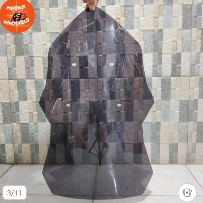 Visor Nmax Old Dan New  Tinggi 60 Cm Motorcycle(Free Baut Visor)