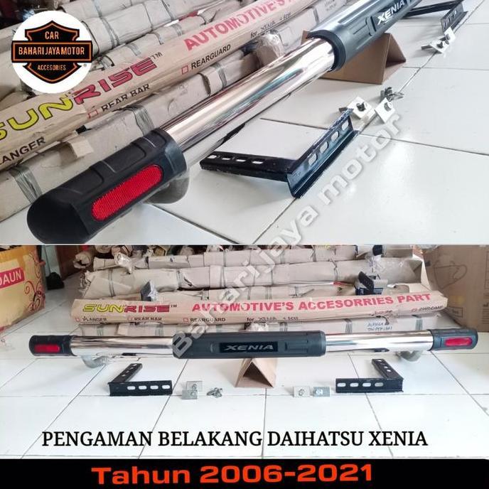 Pengaman Bumper Belakang Daihatsu Xenia Tahun 2006-2021 Diskon