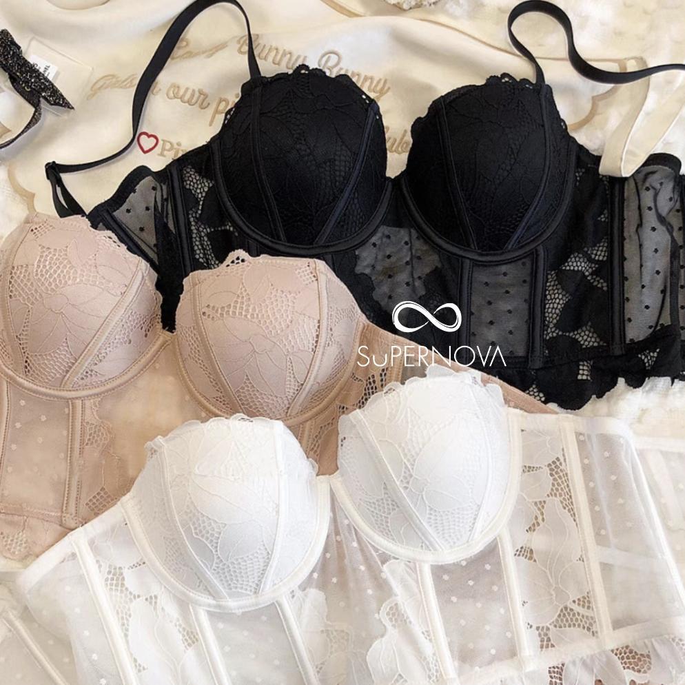 [SUPERNOVA] LISA BRALETTE Premium Lingerie Bustier Push up Bra Tanktop Dalaman Kebaya Set Celana Dal