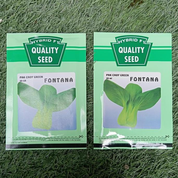 Benih Pakcoy FONTANA 50 Gram Quality Seed