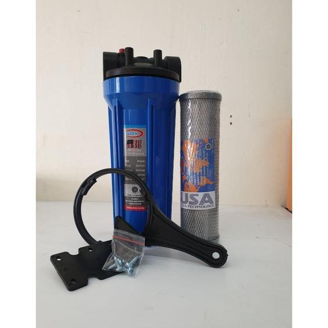 Paket Filter/ Saringan Air "Biru " 2 - Housing Blue + Cto 10" Terbaik