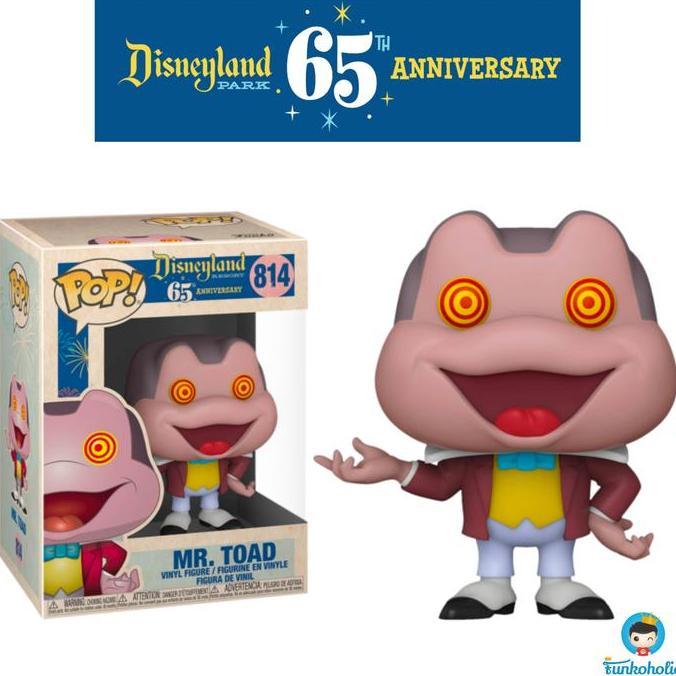Funko Pop Disneyland 65Th Anniversary - Mr. Toad (Spinning Eyes) #814