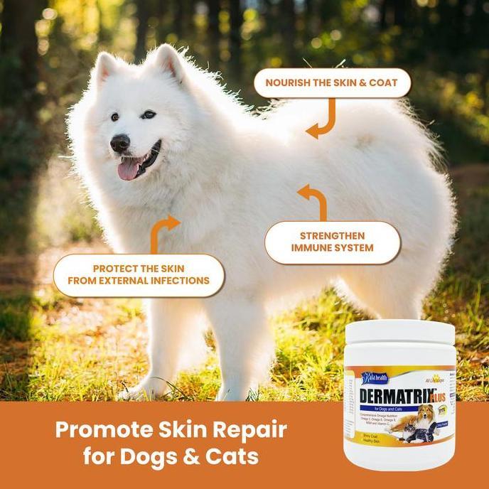 Dermatrix Plus Powder Dog Cat - KalaHealth - Vitamin Anjing Kucing