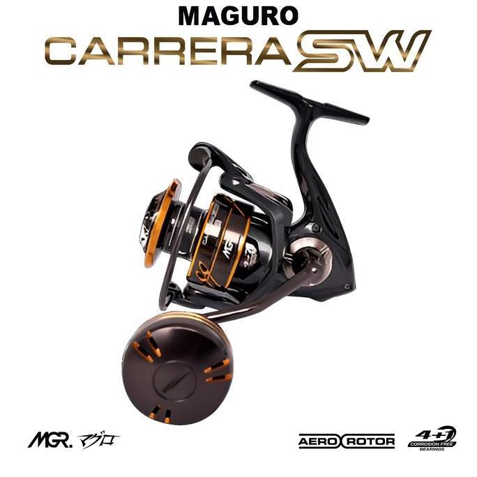 Reel Maguro Carrera SW Reel Pancing Spinning Power Handle