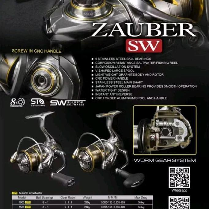 Reel RYOBI ZAUBER SW 2500 HP | 3000 HP