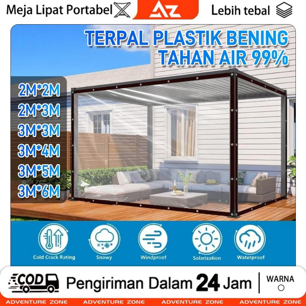 Terpal Plastik Bening /Plastik Bening 99% Tahan Air Terpal Tebal Plastik Bening /Plastik Uv Green Ho