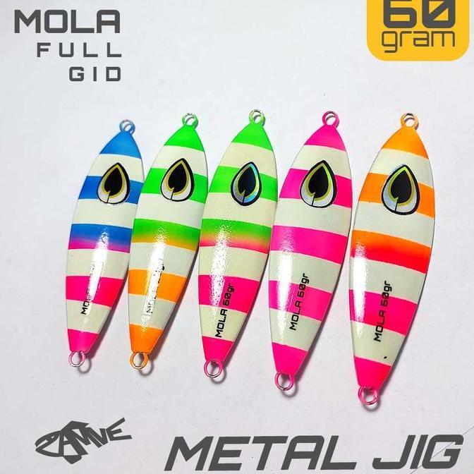 Metal Jig Zamve Mola 60Gr Metal Jig 60Gr Metal Jig 60Gram