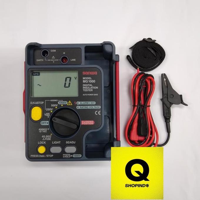 NEW SANWA MG1000/MG 1000 Digital Insulation resistance tester