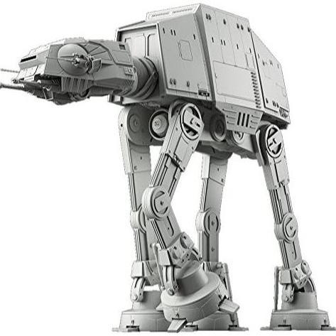 Bandai Hobby Star Wars 1/144 at-at Walker Building Kit, Multi (BAN214476), 8"