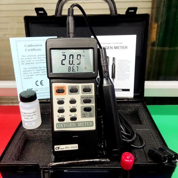Lutron Do-5510 Dissolved Oxygen Meter - Alat Ukur Kadar Oxygen Dalam Air