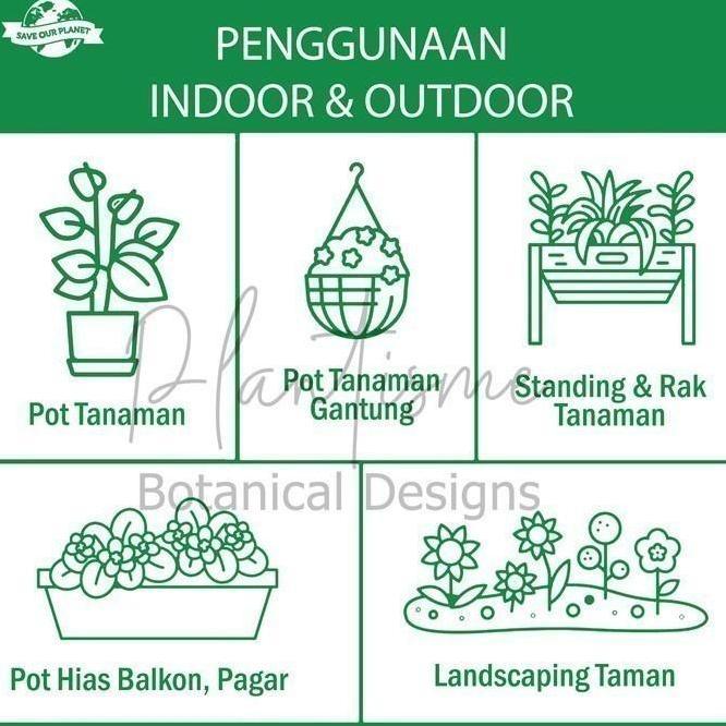 Media Tanam Black Soil Tanah Hitam Padat Subur Top Soil Serbaguna Pot Kebun Kandang Kaya Nutrisi Men