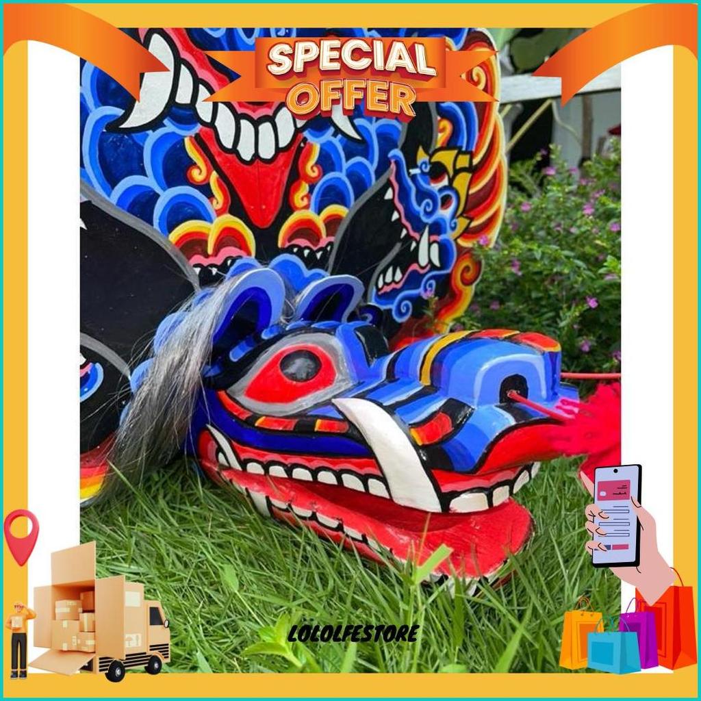 Barongan Anak Kedirian Barongan Kayu Barongan Devil Barongan Caplokan Legkap Kemul Bonus Klinting Te