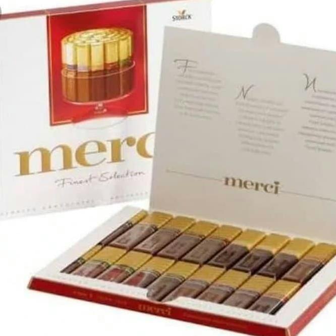 Storck Merci Assorted Chocolate-Coklat Milk Import