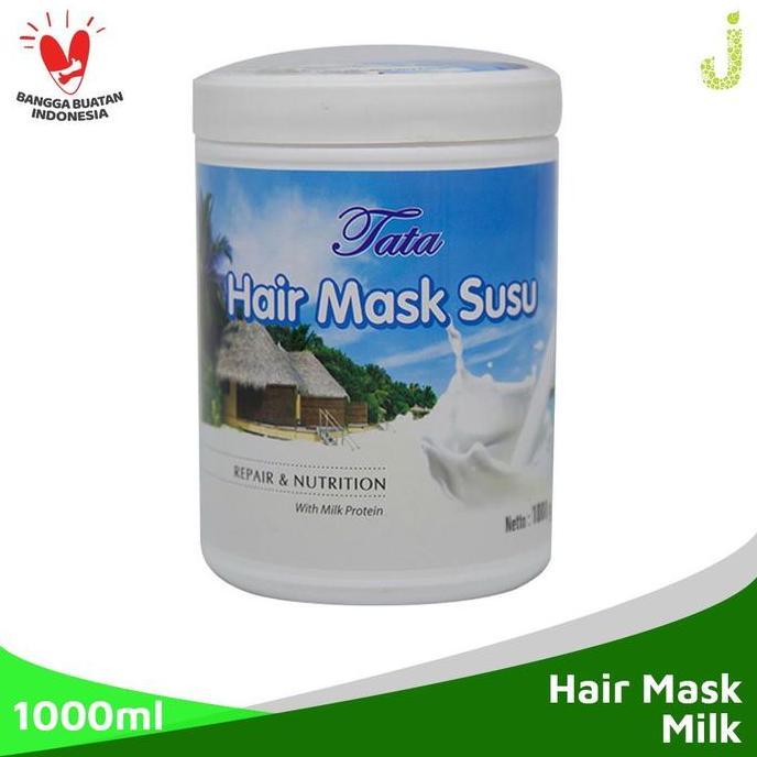 Sasti_Permata2 - Tata Hair Mask Susu 1Kg - Kemasan Salon, Rambut Rusak & Kering