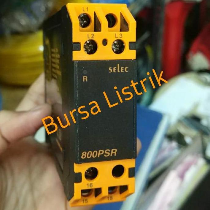 ANALOG PHASE SEQUENCE 800PSR RELAY KONTROL PHASE FAILURE PFR SELEC